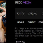 Porn stars with the same name – Rico Vega (both introduced in 2018)