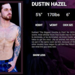 Is Dustin Hazel a great addition to gay porn?