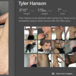 Then & now on Tyler Hanson of Gay Hoopla aka Jake Daniel (tip @ Reg)