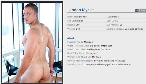 Do you miss Landon Mycles?