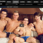 A condom & bareback foursome with Erik Drda, Bradley Cook, Petr Cernyka & Petr Plodner