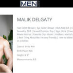 The brother of Malik Delgaty