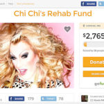 Chi Chi La Rue’s Go Fund Me account