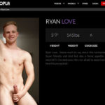 Ryan Love as a str8 porn star