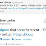 Ricky Larkin is back in gay porn