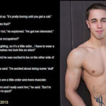 Is Riley the first openly gay man of 2013 at Sean Cody?