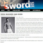 Adult industry mourns the death of Erik Rhodes