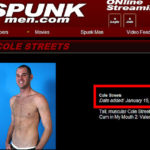 Cole Streets started at Spunk Men? (tip @ Bo)