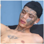 Most tattooed face in gay porn