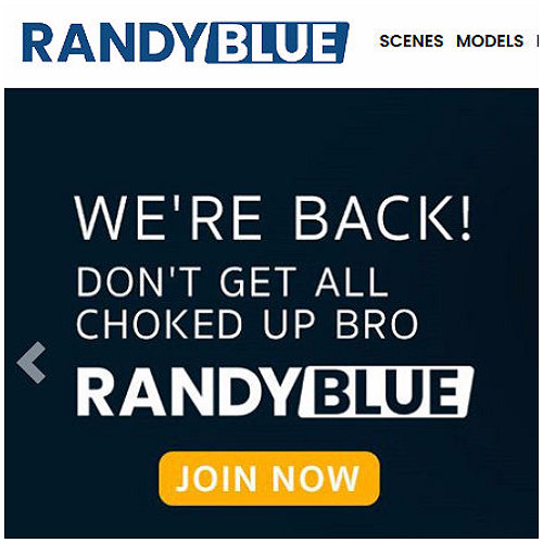 Randy Blue after it was relaunched