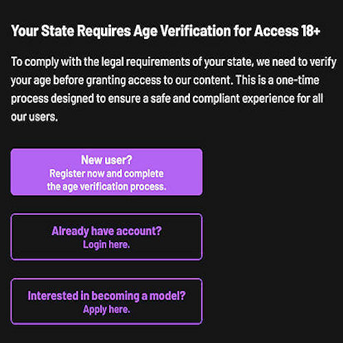 Gay Hoopla: Age verification