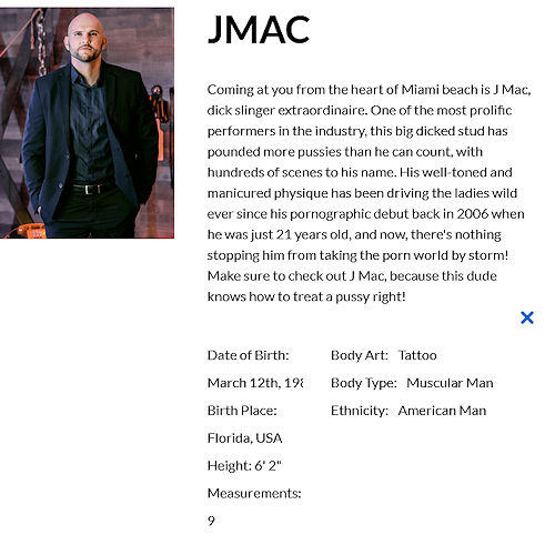 Must be a mistake: JMac in gay porn