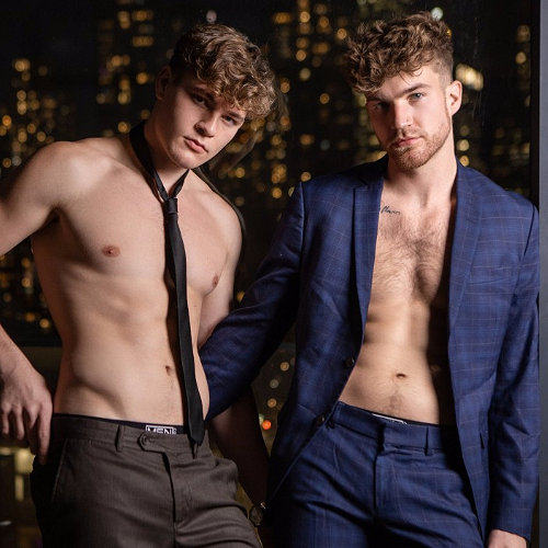 Just the two of them: Oliver Marks and Carter Collins